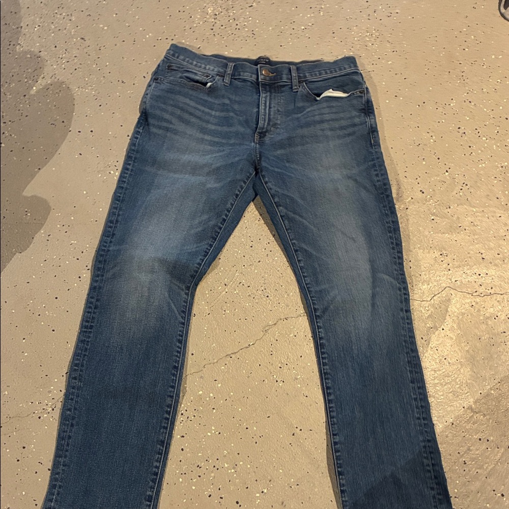 Men's J. Crew Flex Blue Jeans
